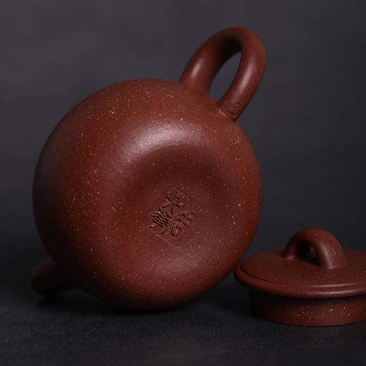 宜兴紫砂壶【注春】150cc  黄龙山降坡泥  严琴芳手制 商品图2