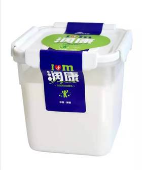 【润康全脂风味发酵乳】1千克/桶，奶香浓郁、口感醇厚