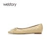 westory豆豆鞋2021年新款女春季平底单鞋一脚蹬懒人鞋W21AE52221 商品缩略图1