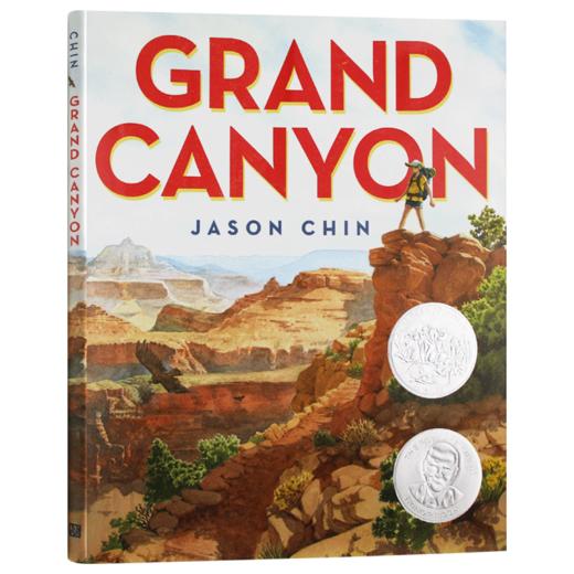大峡谷 英文原版 儿童英语绘本 Grand Canyon 精装 2018年凯迪克银奖 英文版 进口原版书籍 Jason Chin 商品图0