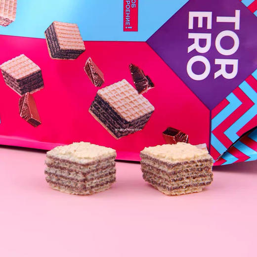 哥尼斯进口-威化饼干零食哥尼斯榛子蓝莓奶油巧克力夹心饼125g-会员8折 商品图1