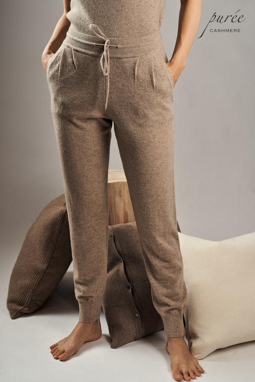#2010 「FEEL AT HOME JOGGER」RECYCLED CASHMERE 束脚慢跑裤 商品图6