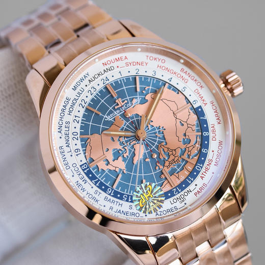 新款 积家Jaeger-LeCoultre地球物理天文台系列腕表。
表壳：采用316L精钢打造，内配置12颗超强夜光 商品图3