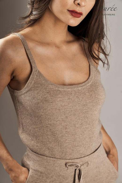 #1995「FEEL AT HOME DUO」100% CASHMERE 华夫格羊绒套装 商品图5