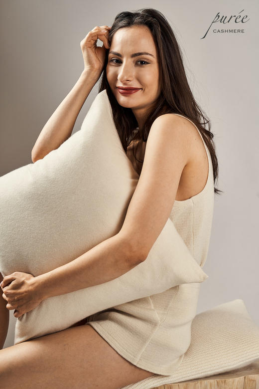 #1995「FEEL AT HOME DUO」100% CASHMERE 华夫格羊绒套装 商品图3