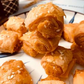 【“妃子酥”（肉松卷千层酥）】208g/20枚左右