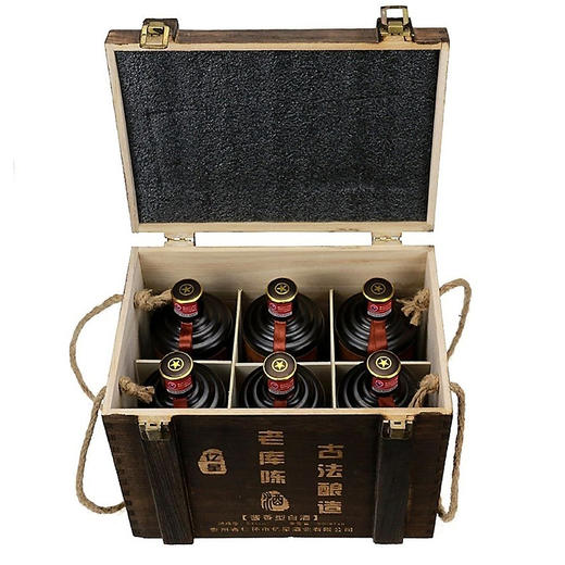 老库陈酒木箱装 53度酱香型白酒 整箱6瓶*500ml包邮 商品图6