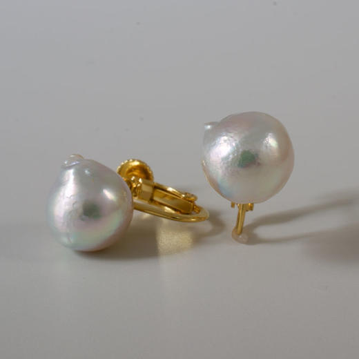 北京仓｜Shinkai-ChicChic-Akoya珍珠  耳夹［日本设计师］ 商品图1