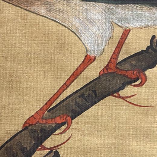 【定制书画】于非闇《红梅鹧鸪图》绢本 镜片 馆藏书画高仿复制艺术品（付款后28天内发货） 商品图3