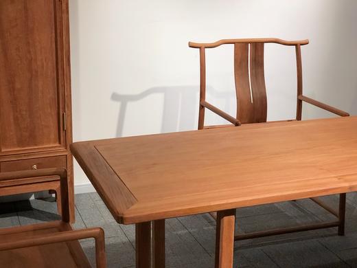 红桥红  家具严选  缅甸花梨（大果紫檀）  【176 新中式茶桌 六件套】 商品图3