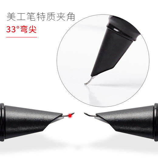 【福利】美工钢笔正姿弯头弯尖学生入门初学者成人男士女式商务办公签名专用练字笔硬笔 商品图1