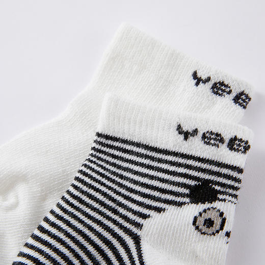 英氏婴儿宝宝透气薄款袜2双装新生婴儿春秋幼儿袜春秋款YIWCJ01014A01 商品图1
