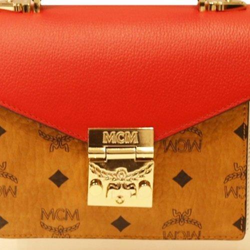 MCM PatriciaVisetos系列 女士时尚拼接经典印花手提包单肩包斜挎包女包MWE9SPA26 多色可选 商品图3