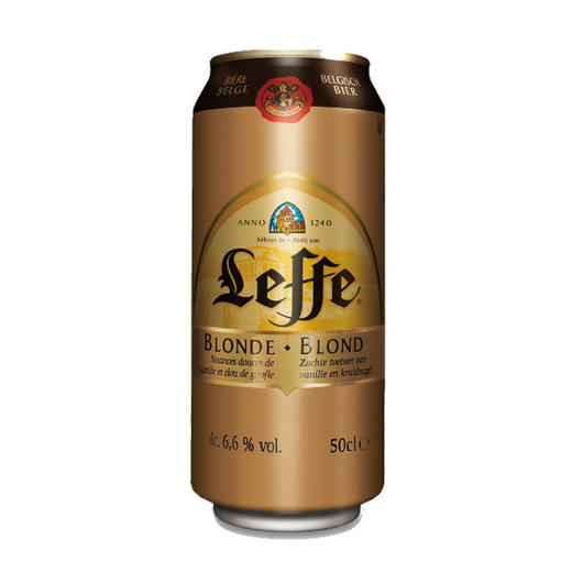 乐飞比利时金啤酒罐装500ml 商品图0