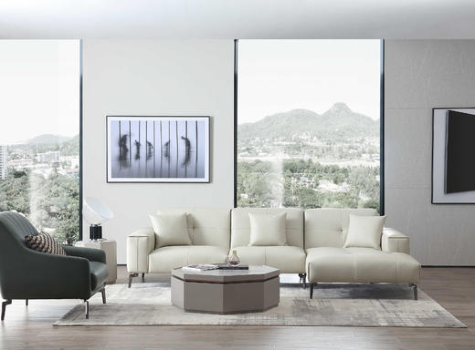 Milan 转角沙发 | 更多座位组合，皮料可选，详询客服 商品图3