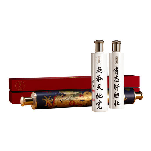 国馆·卷轴中国 酱香型龙纹礼盒装 53%vol 500ml×2 酱香型白酒 商品图3