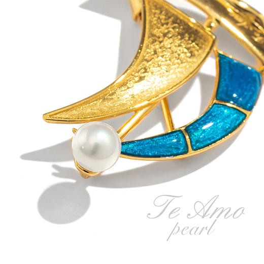 【扬帆起航】珍珠胸针/吊坠 商品图5