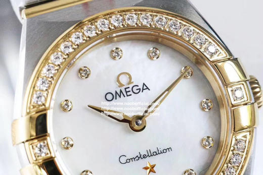 【璀璨星空，女神同款】GF厂 欧米茄 第五代星⁠座⁠系⁠列 25mm 瑞士石英女士腕表。整表经过了精致⁠的打磨处理⁠，表链的横向拉丝璀璨耀眼（白！亮！美！不是所有的不锈钢都叫精钢！） 商品图12