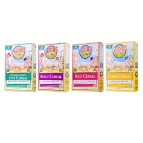 爱思贝(EARTH’S BEST) 宝宝米粉 地球世界米粉婴儿辅食米糊 高铁有机大米粉