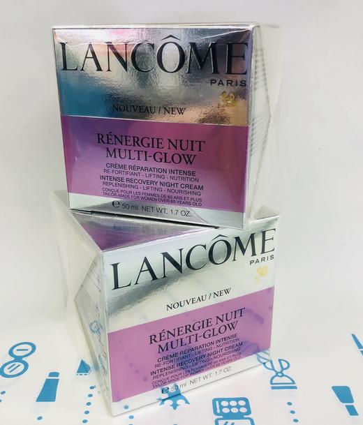 兰蔻多光泽玫瑰晚霜50ml（885738） 商品图1