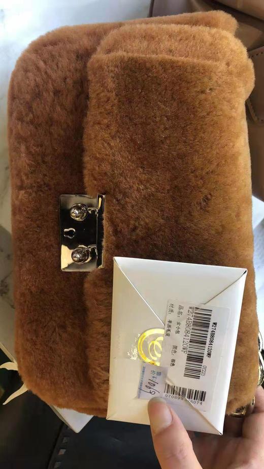 westory羊羔毛皮手提包W274B8084120WF 商品图0