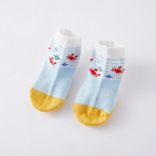 英氏婴儿宝宝透气薄款袜3双装新生婴儿春秋幼儿袜春秋款YIWCJ01013A01 商品图8