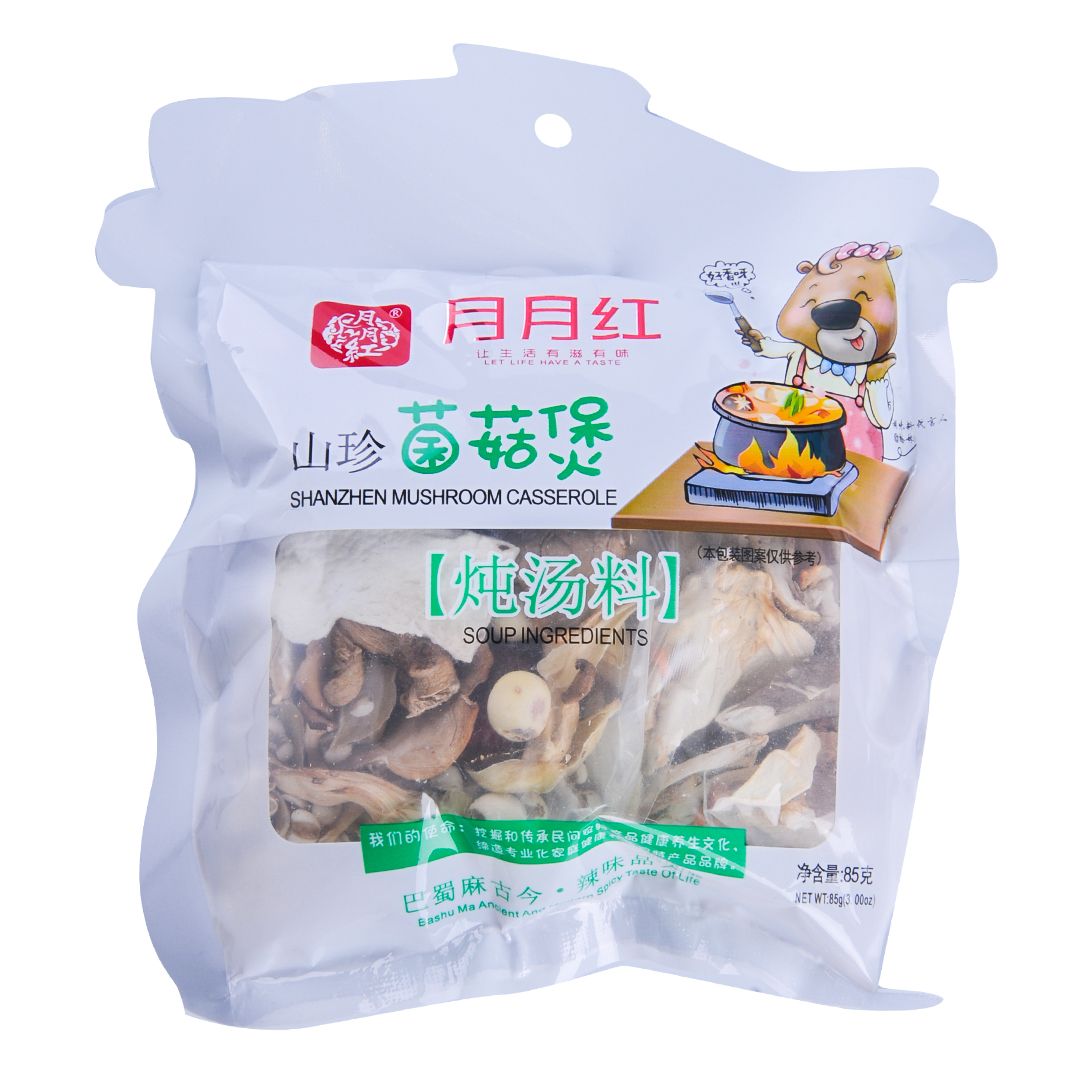 绿之友-月月红山珍菌菇煲炖汤料65g - 伊藤到家