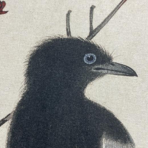 【定制书画】于非闇《翠微红叶图》纸本 立轴 馆藏书画高仿复制艺术品（付款后28天内发货） 商品图3