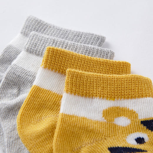 英氏婴儿宝宝透气薄款袜2双装新生婴儿春秋幼儿袜春秋款YIWCJ01016A01 商品图1