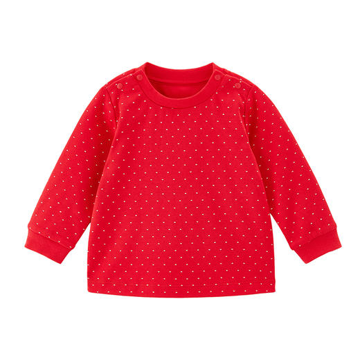 英氏四季款婴儿新年装内衣纯棉2件睡衣睡裤家居服YLTAJ01001A01 YLCAJ01001A01 商品图2