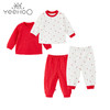 英氏四季款婴儿新年装内衣纯棉2件睡衣睡裤家居服YLTAJ01001A01 YLCAJ01001A01 商品缩略图0