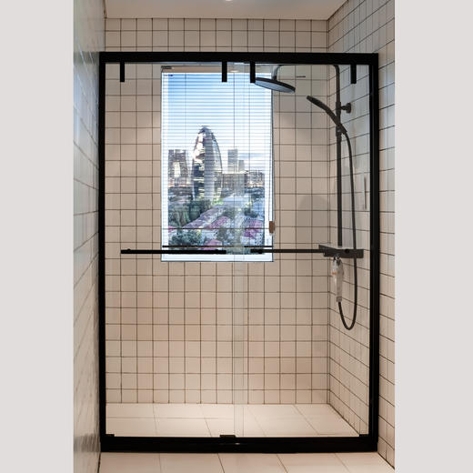 哑黑普白玻淋浴房 商品图0