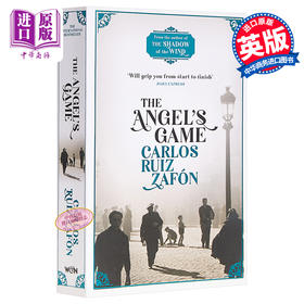 【中商原版】卡洛斯·鲁伊斯·萨丰：天使游戏（遗忘书之墓系列2）英文原版 The Angel's Game 文学小说 Carlos Ruiz Zafon 风之影四部曲之二