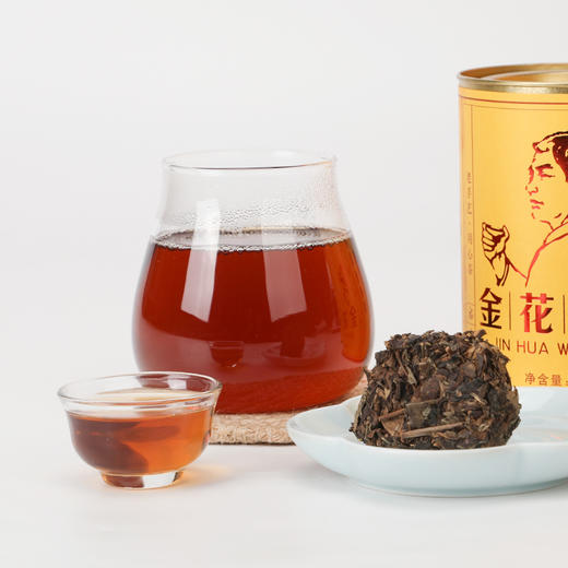 龙凤呈祥 金花白茶 2009年贡眉  160g*2罐/盒 10盒/箱 商品图2