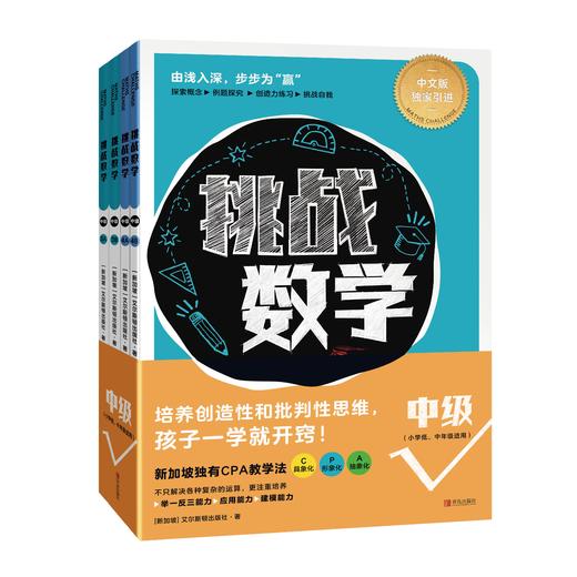 【数学思维】挑战数学 全辑14册 新加坡教辅书 培养创造性思维 孩子一学就开窍 商品图2