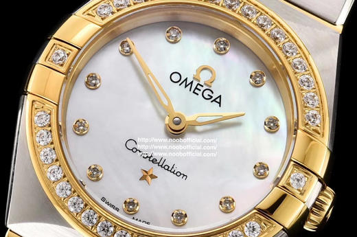 【璀璨星空，女神同款】GF厂 欧米茄 第五代星⁠座⁠系⁠列 25mm 瑞士石英女士腕表。整表经过了精致⁠的打磨处理⁠，表链的横向拉丝璀璨耀眼（白！亮！美！不是所有的不锈钢都叫精钢！） 商品图5