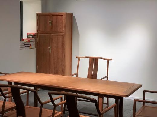 红桥红  家具严选  缅甸花梨（大果紫檀）  【176 新中式茶桌 六件套】 商品图5