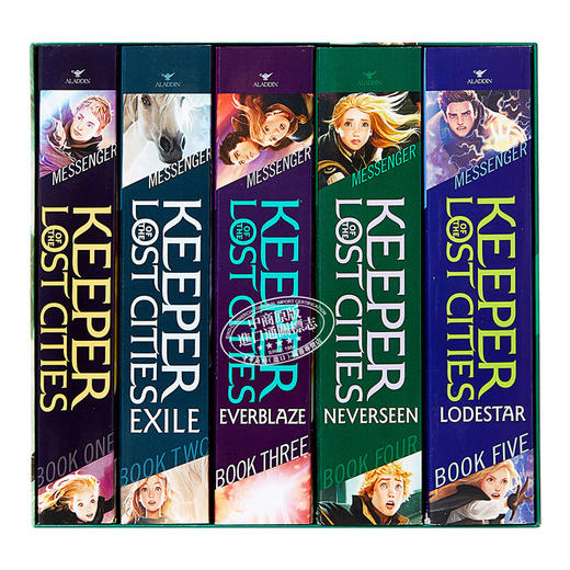 【中商原版】失落城市的守护者套装（1-5） 英文原版 Keeper of the Lost Cities Collection Books 1-5 Shannon Messenger	Aladd 商品图1