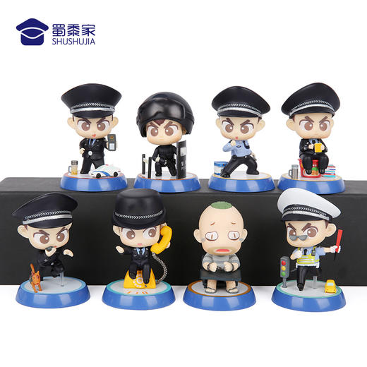 【蜀黍家三代公仔】小J天团三代公仔，创意秃头造型手办摆件，为你定制的精美收藏及文创送礼礼品礼物 商品图2