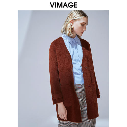 VIMAGE纬漫纪V1414014大衣 商品图2
