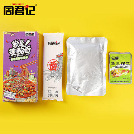 周君记姜鸭面地道重庆小面425g 商品图4
