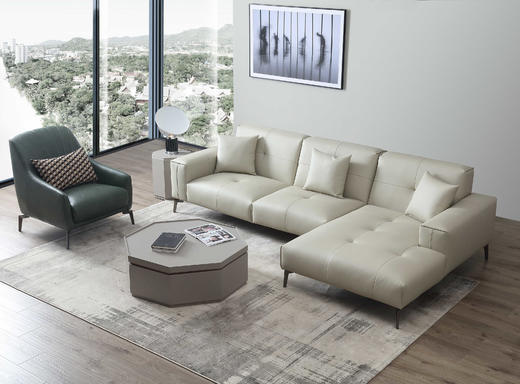 Milan 转角沙发 | 更多座位组合，皮料可选，详询客服 商品图4