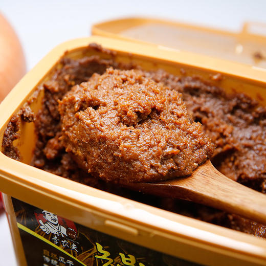 延边李农夫传统大酱酱汤酱【500克盒装】 商品图1