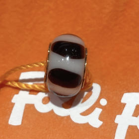 芙丽芙丽/Folli Follie 配件-黑白相间条纹珠子