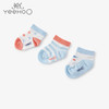 英氏婴儿宝宝透气薄款袜新生婴儿春秋3双装幼儿袜春秋款YIWCJ01017A01 商品缩略图0
