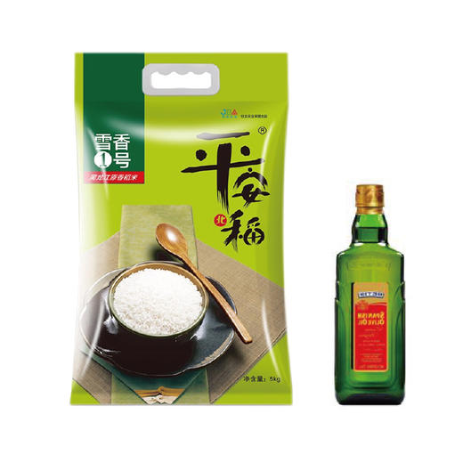 【实际包装请以收到为准】（分2个包裹）贝蒂斯橄榄油750ml+佳沃大米雪香 5kg【联想员工福利2021】 商品图0