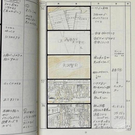 【中商原版】吉卜力工作室分镜画全集10 侧耳倾听 日文原版 耳をすませば スタジオジブリ絵コンテ全集 10 商品图4