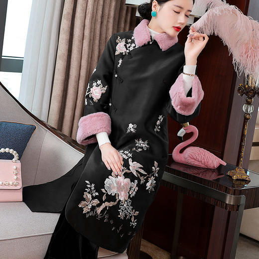 KDS-1970冬季新款民族风棉袄外套 商品图2