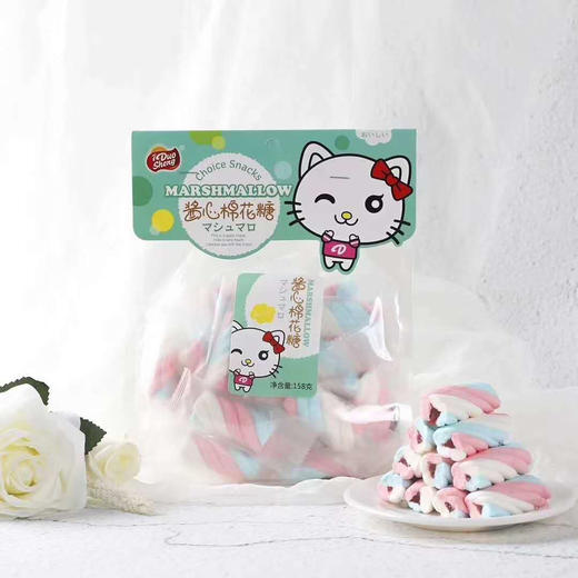 多胜喵妮卡爱心棉花糖158g袋芒果味软糖休闲零食-随机发货-会员6折-图片仅供参考 商品图2