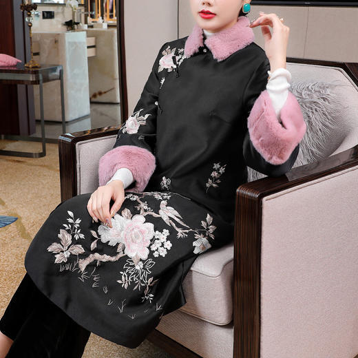 KDS-1970冬季新款民族风棉袄外套 商品图3